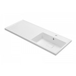 Раковина Aquaton Лайн 1200 правая, белая 1A72083KLF010 Раковина Aquaton Лайн 1200 правая, белая 1A72083KLF010