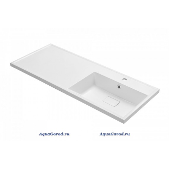 Раковина Aquaton Лайн 1200 правая, белая 1A72083KLF010 Раковина Aquaton Лайн 1200 правая, белая 1A72083KLF010