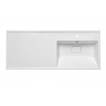 Раковина Aquaton Лайн 1200 правая, белая 1A72083KLF010 Раковина Aquaton Лайн 1200 правая, белая 1A72083KLF010