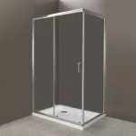 Душевой уголок BelBagno Uno 110х80 стекло прозрачное профиль хром AH 1 110/80 C Cr