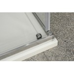 Душевой уголок BelBagno Uno 110х80 стекло прозрачное профиль хром AH 1 110/80 C Cr