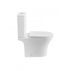 Унитаз-компакт BelBagno ACQUA-TOR BB2801CP-TOR/SC безободковый, с сиденьем и смывом TORNADO с бачком BB2801T