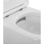 Унитаз подвесной Cezares Stylus STYLUS-TOR 2.0, с сиденьем, безободковый, со смывом TORNADO CZR-546-TH-TOR/SC Унитаз подвесной Cezares Stylus STYLUS-TOR 2.0, с сиденьем, безободковый, со смывом TORNADO CZR-546-TH-TOR/SC