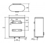 Накопительный водонагреватель Thermex Dion 80 V электрический 111249 Накопительный водонагреватель Thermex Dion 80 V электрический 111249