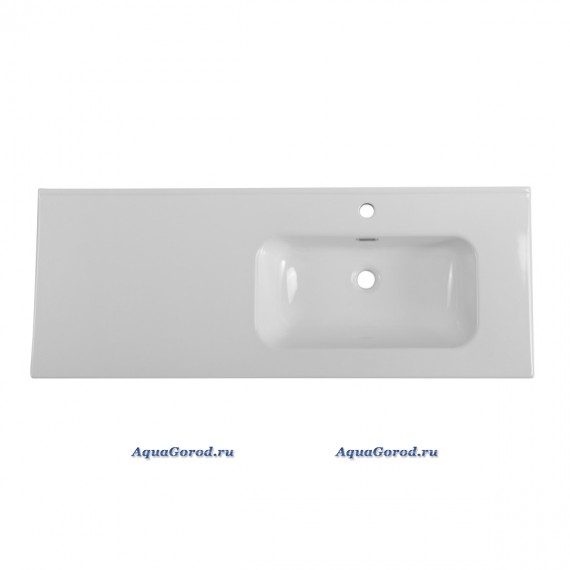 Керамическая раковина BelBagno BB1200ETL-R чаша справа 1210x460x175