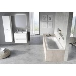 Ванна акриловая Ravak Chrome Slim 180x80 см, пристенная, белая CE21300000