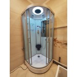 Душевая кабина Frank F605 с паром 900х900х2180 Душевая кабина Frank F605 с паром 900х900х2180