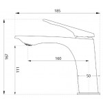 Смеситель для раковины Haiba HB615-7