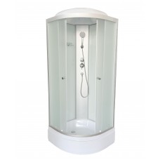 Душевая кабина DTO LM с крышей средний поддон хром матовое счтекло LM790 Душевая кабина DTO LM с крышей средний поддон хром матовое счтекло LM790