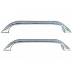 Ручки для ванны Wotte квадратные, хром