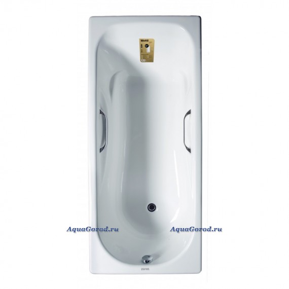 Ванна чугунная Wotte Comfort 1800х800х462 c отверстиями для ручек БП-э00д1477