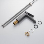 Смеситель для раковины Shevanik оружейная сталь S8901T-1