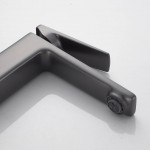 Смеситель для раковины Shevanik оружейная сталь S8901T-1