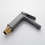 Смеситель для раковины Shevanik оружейная сталь S8901T-1