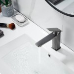 Смеситель для раковины Shevanik оружейная сталь S8901T-1