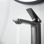 Смеситель для раковины Shevanik оружейная сталь S8901T-1