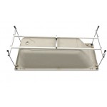 Ванна акриловая STWORKI Ларвик 170x70 см, пристенная, белая Ванна акриловая STWORKI Ларвик 170x70 см, пристенная, белая