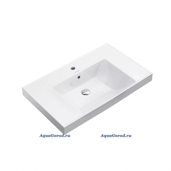 Раковина Kerama Marazzi CUBO подвесная 80 белая глянцевая CU.wb.80