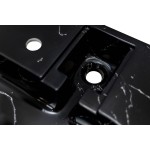 Раковина Stella Polar Солярис 60 черный мрамор SP-00001404 Раковина Stella Polar Солярис 60 черный мрамор SP-00001404