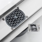 Душевой трап Gappo 70 хром матовый G87007-4