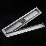 Душевой трап Gappo 70 хром матовый G87007-4