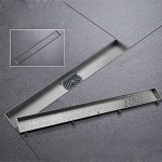 Душевой трап Gappo 70 хром матовый G87007-4
