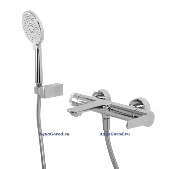 Смеситель для ванны с душем Cezares Lux хром LUX-VD-01