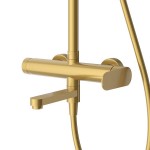 Душевая система CEZARES Stylus золото STYLUS-CVD-BORO