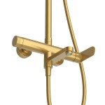 Душевая система CEZARES Stylus золото STYLUS-CVD-BORO