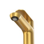 Смеситель для раковины CEZARES Stylus с донным клапаном золото STYLUS-LS-BORO