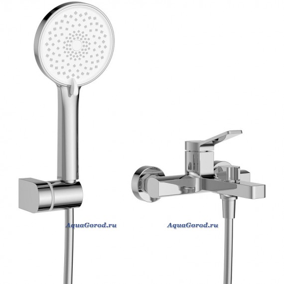 Смеситель для ванны с душем BelBagno Albano хром ALBANO-VASM-CRM