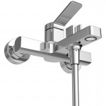 Смеситель для ванны с душем BelBagno Albano хром ALBANO-VASM-CRM