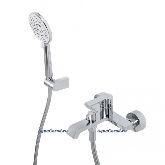 Смеситель для ванны с душем BelBagno Aurora хром AURORA-VASM-CRM