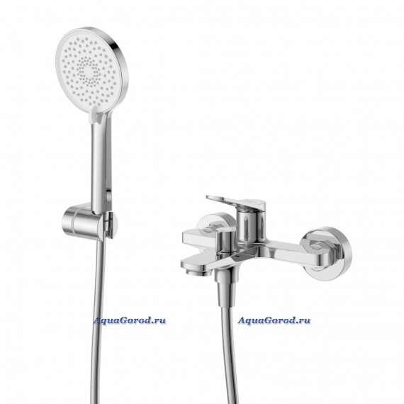 Смеситель для ванны с душем BelBagno Unique хром UNIQUE-VASM-CRM