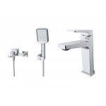 Комплект смесителей Belbagno Ardente хром ARDENTE-VASM/LVM-CRM Комплект смесителей Belbagno Ardente хром ARDENTE-VASM/LVM-CRM