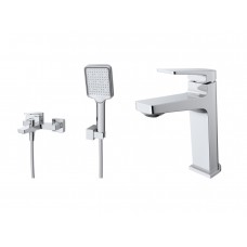 Комплект смесителей Belbagno Ardente хром ARDENTE-VASM/LVM-CRM Комплект смесителей Belbagno Ardente хром ARDENTE-VASM/LVM-CRM