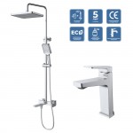 Комплект смесителей Belbagno Ardente хром ARDENTE-VSCM/LVM-CRM Комплект смесителей Belbagno Ardente хром ARDENTE-VSCM/LVM-CRM