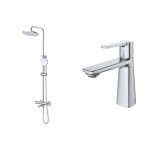 Комплект смесителей Cezares Lux хром LUX-CVD/LS-01 Комплект смесителей Cezares Lux хром LUX-CVD/LS-01