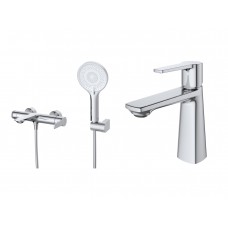 Комплект смесителей Cezares Lux хром LUX-VD/LS-01 Комплект смесителей Cezares Lux хром LUX-VD/LS-01