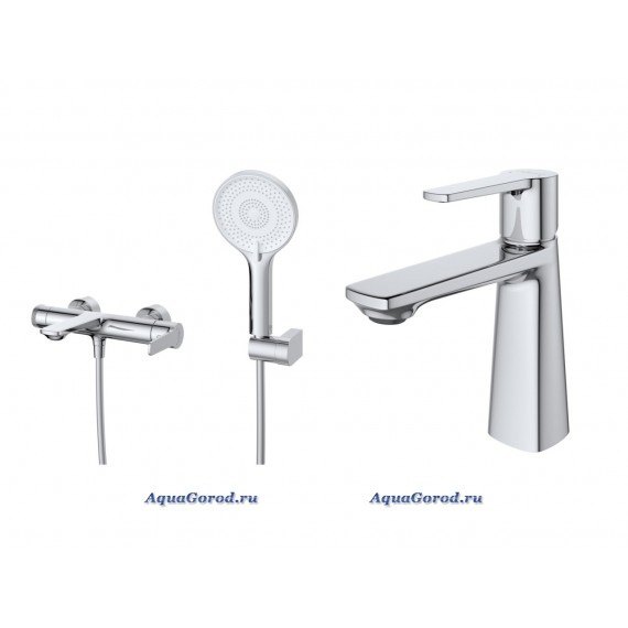 Комплект смесителей Cezares Lux хром LUX-VD/LS-01 Комплект смесителей Cezares Lux хром LUX-VD/LS-01