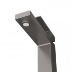 Смеситель Cezares Slider с донным клапаном вороненая сталь SLIDER-LS-GM Смеситель Cezares Slider с донным клапаном вороненая сталь SLIDER-LS-GM