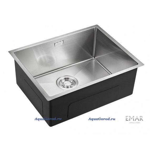 Кухонная мойка Emar 55х45 сталь EMB-123 PVD Nano Satine