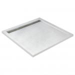 Душевой поддон CEZARES 80x80 квадратный белый TRAY-AS-A-80-30-W