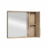 Зеркало-шкаф VIANT Кёльн 80 светлое дерево VKEL80SD-ZSH