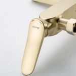 Смеситель для ванны с душем Gappo G10-3 золото G3210-3 Смеситель для ванны с душем Gappo G10-3 золото G3210-3