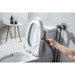 Гигиенический душ Aquatek Европа со смесителем вороненая сталь AQ1021BGM Гигиенический душ Aquatek Европа со смесителем вороненая сталь AQ1021BGM