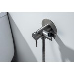 Гигиенический душ Aquatek Европа со смесителем вороненая сталь AQ1021BGM Гигиенический душ Aquatek Европа со смесителем вороненая сталь AQ1021BGM