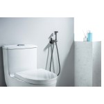 Гигиенический душ Aquatek Европа со смесителем вороненая сталь AQ1021BGM Гигиенический душ Aquatek Европа со смесителем вороненая сталь AQ1021BGM