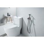 Гигиенический душ Aquatek Европа со смесителем вороненая сталь AQ1021BGM Гигиенический душ Aquatek Европа со смесителем вороненая сталь AQ1021BGM