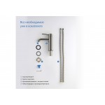 Смеситель Aquatek Европа для раковины вороненая сталь AQ1310BGM  Смеситель Aquatek Европа для раковины вороненая сталь AQ1310BGM